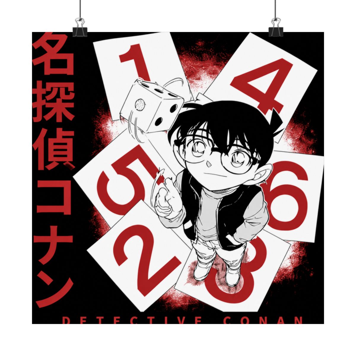Detective Conan Numbers Design Today Graphic Art | Detective Conan / Case Closed - alternate angle 4, merchandise