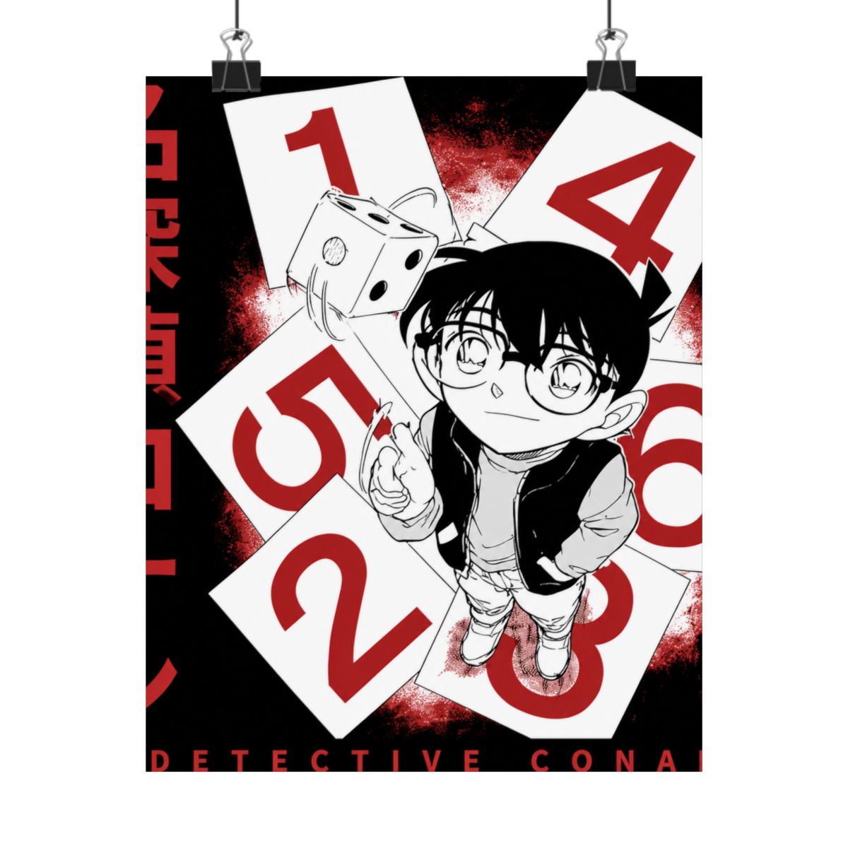 Detective Conan Numbers Design Today Graphic Art | Detective Conan / Case Closed - alternate angle 3, merchandise