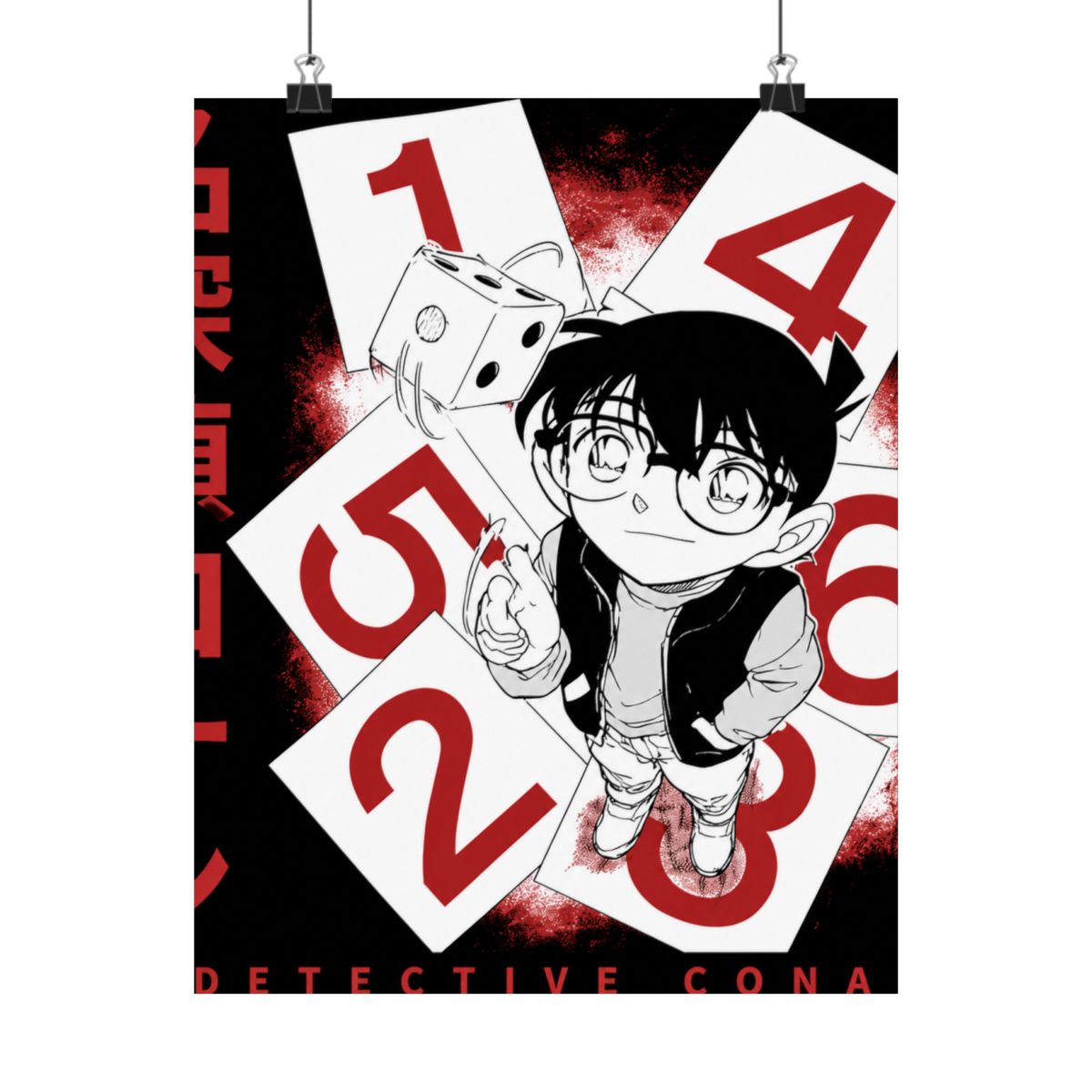 Detective Conan Numbers Design Today Graphic Art | Detective Conan / Case Closed - alternate angle 2, merchandise