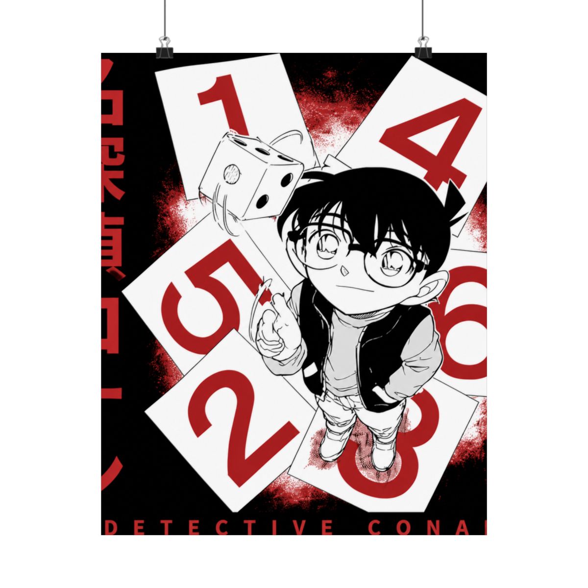 Detective Conan Numbers Design Today Graphic Art | Detective Conan / Case Closed - alternate angle 1, merchandise