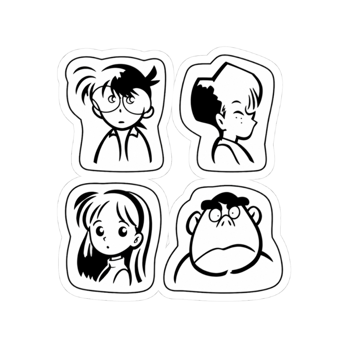 DC Movie 5 Caricatures | Detective Conan / Case Closed