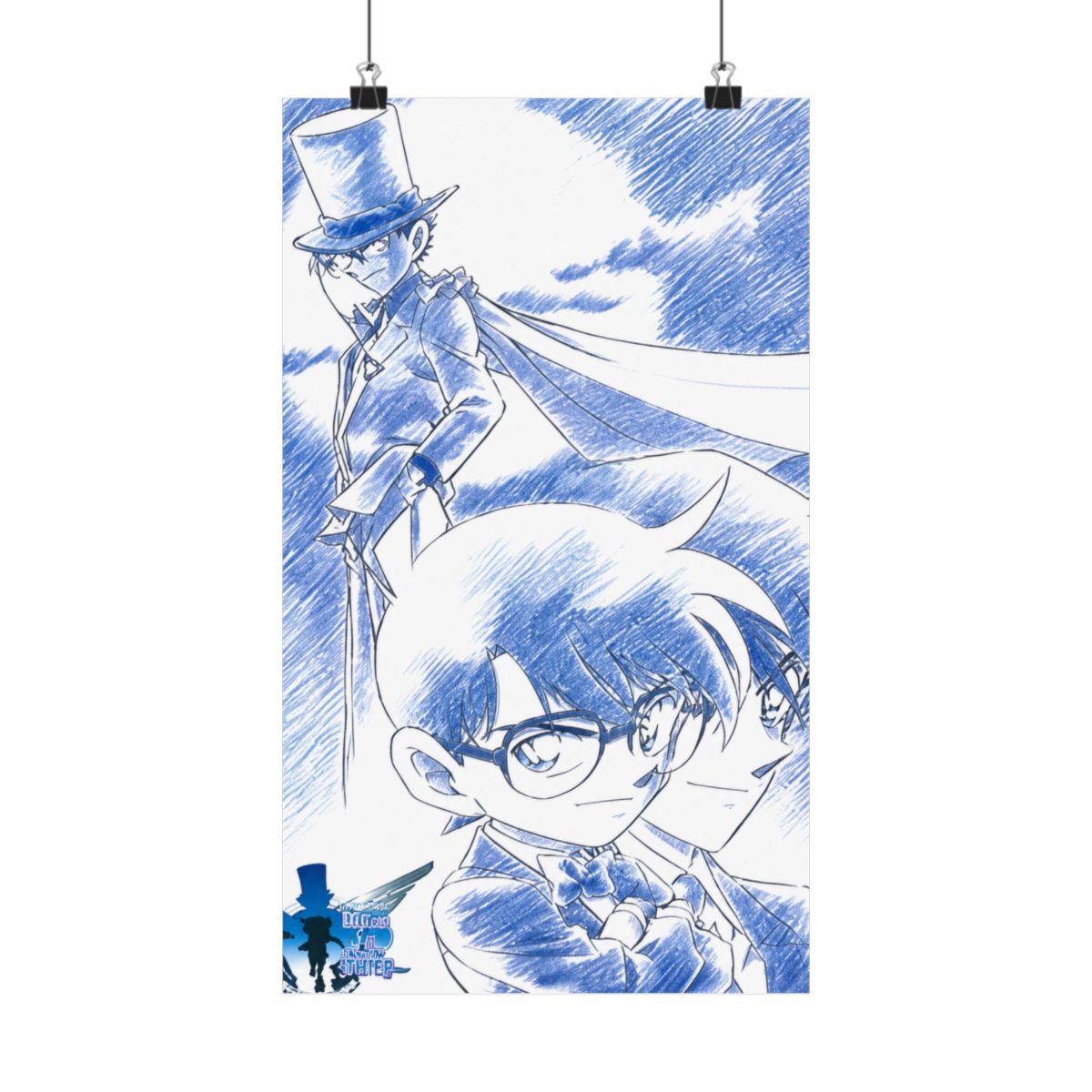 Detective Conan - Case Closed Anime Fabric Wall Scroll Poster (32 x 44) Inches | Detective Conan / Case Closed - Official Posters & Wall Art merchandise