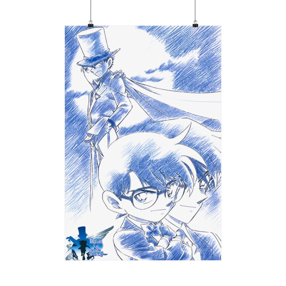 Detective Conan - Case Closed Anime Fabric Wall Scroll Poster (32 x 44) Inches | Detective Conan / Case Closed